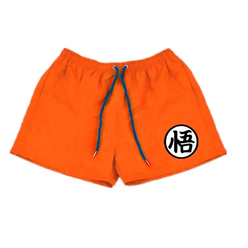 Dragon Ball Z Goku Orange Shorts