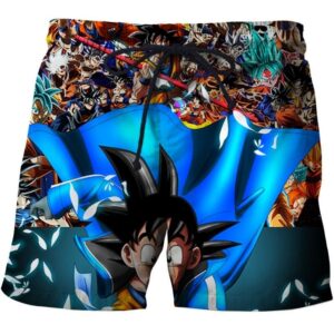 dragon ball z ultimate edition shorts swim trunks