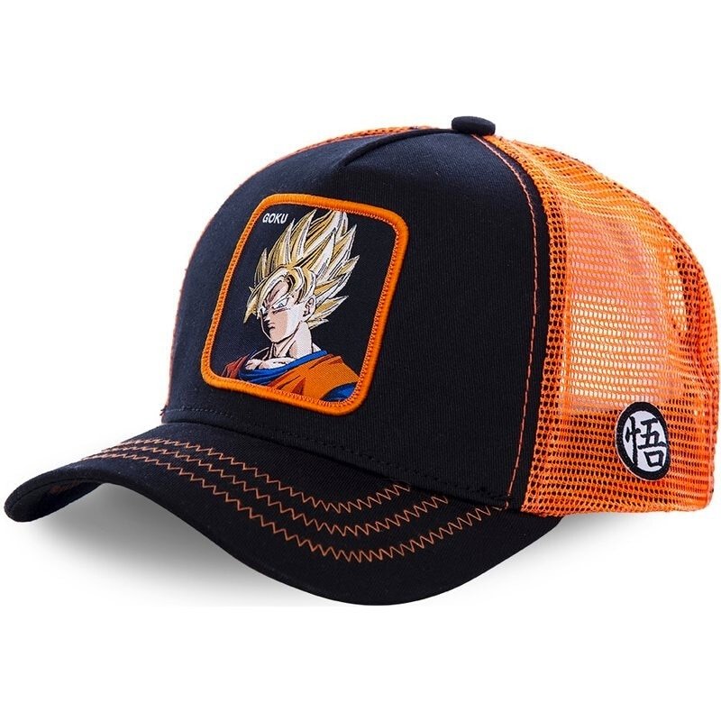 Goku Saiyan SSJ2 Trucker Hat Cap • SuperSaiyanShop