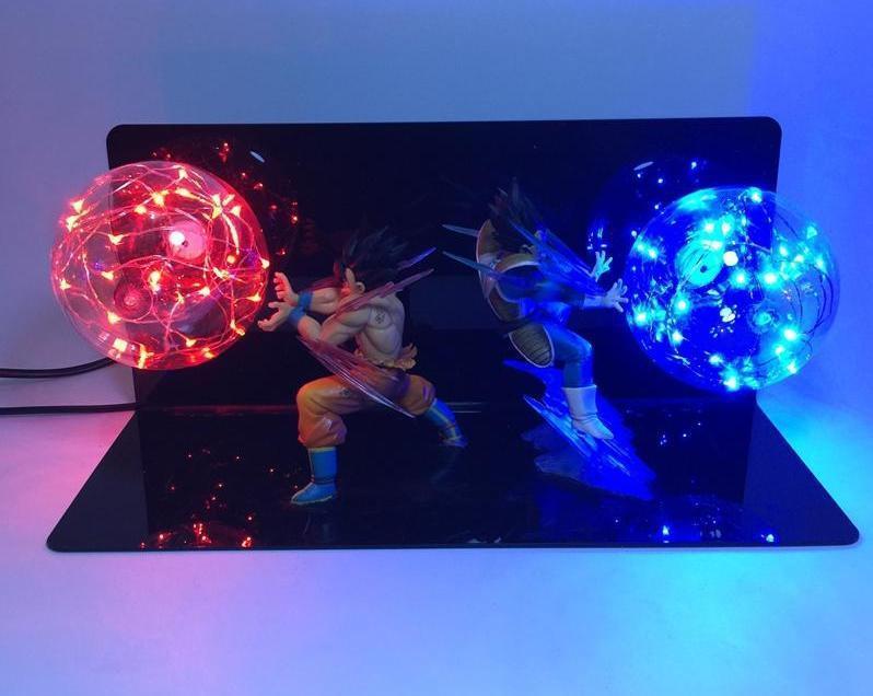 Goku & Vegeta Back to Back LED Night Lamp!