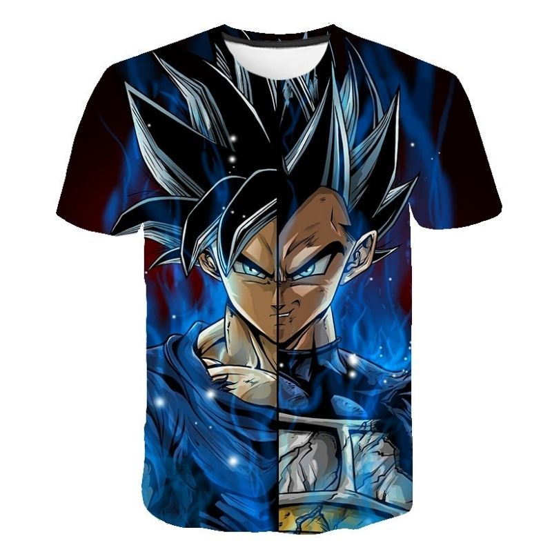  Camiseta Goku Versus Vegeta Ultra Instinto • SuperSaiyanShop