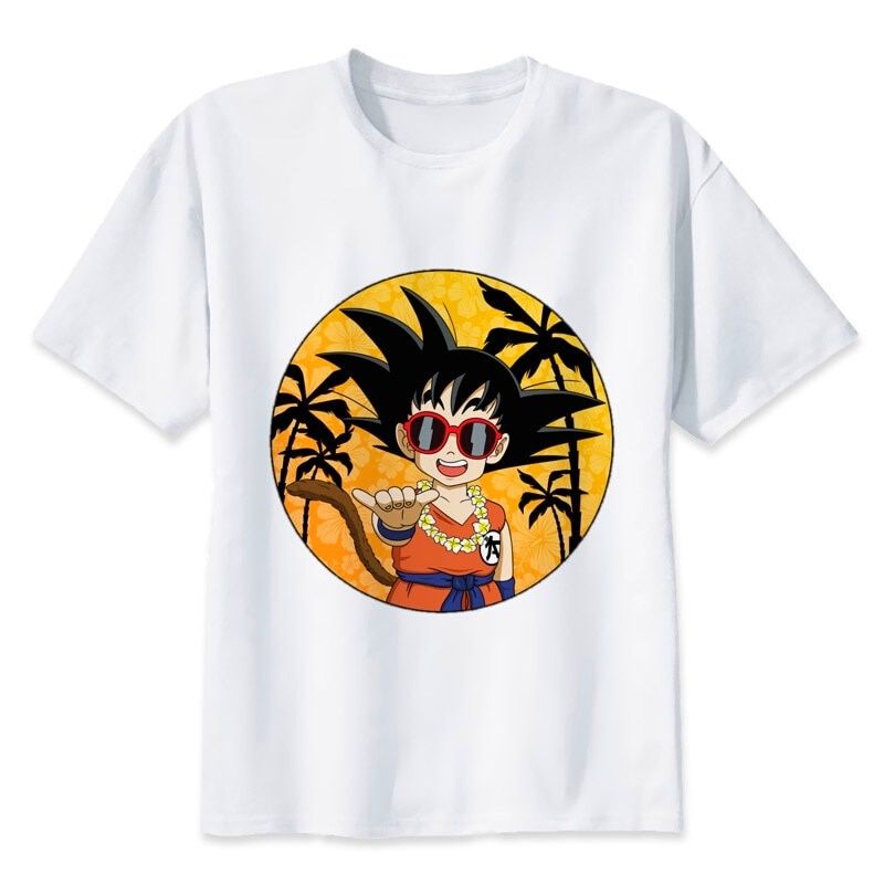 Kid Goku Holidays Flex T Shirt SuperSaiyanShop