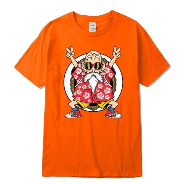 master roshi kame classic orange t shirt