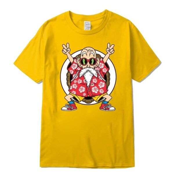 master roshi kame classic yellow t shirt