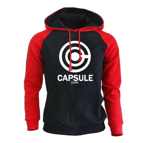 capsule corp red hoodie