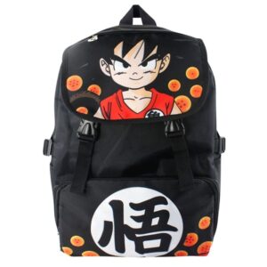 dragon ball z black son gohan backpack