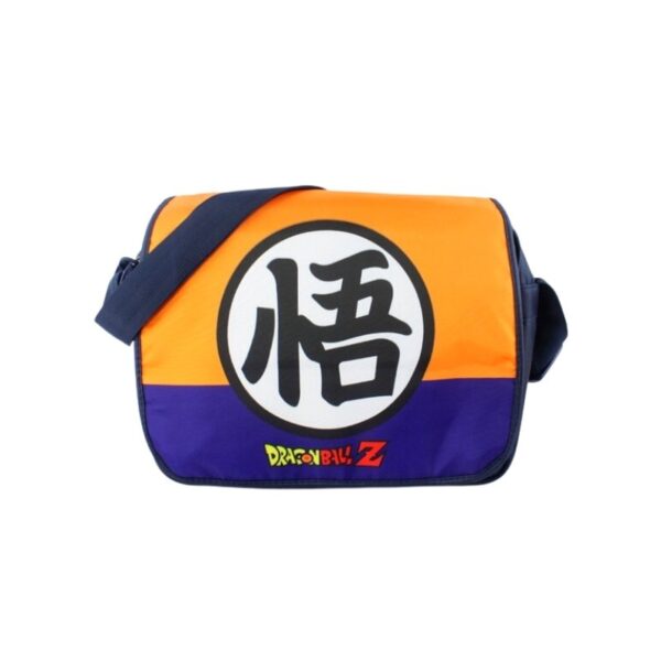 dragon ball z goku kanji symbol messenger backpack