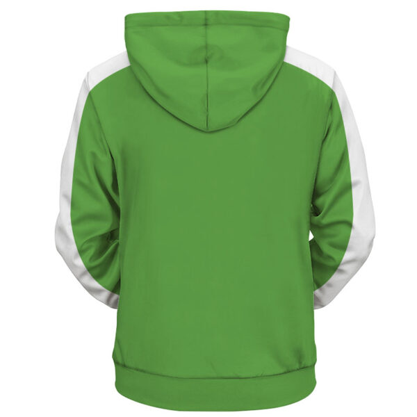 vegeta sab green jacket back