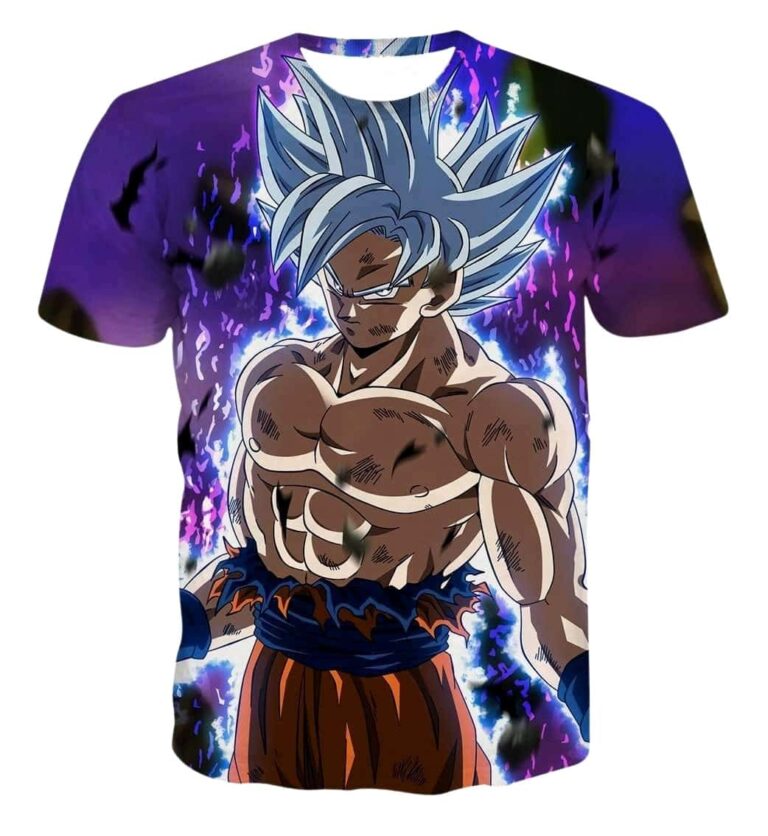 Goku Perfected Ultra Instinct Form T-Shirt • SuperSaiyanShop