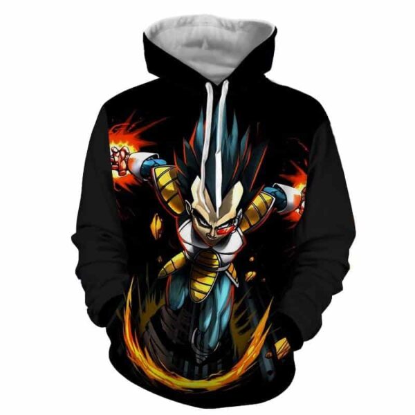 armored vegeta double galick cannon hoodie