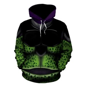 cell body armor suit of bioandroid hoodie