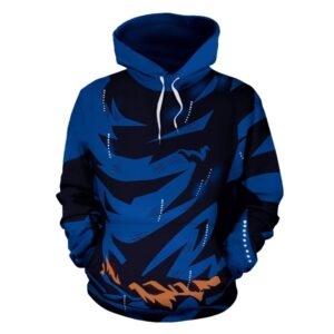 dragon ball super goku battle outfit cosplay hoodie