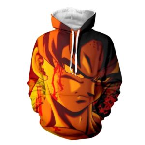 goku revenge instinct hoodie