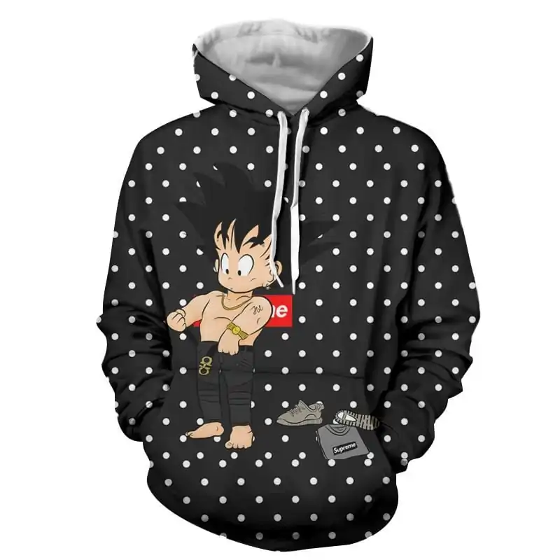 Kid Goku Supreme Hypebeast Meme Hoodie • SuperSaiyanShop