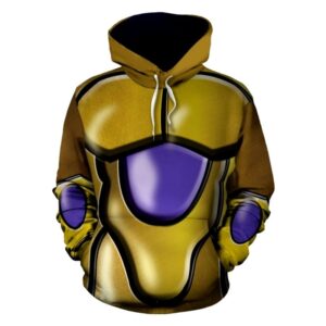 Perfected Golden Frieza Body Armor Hoodie