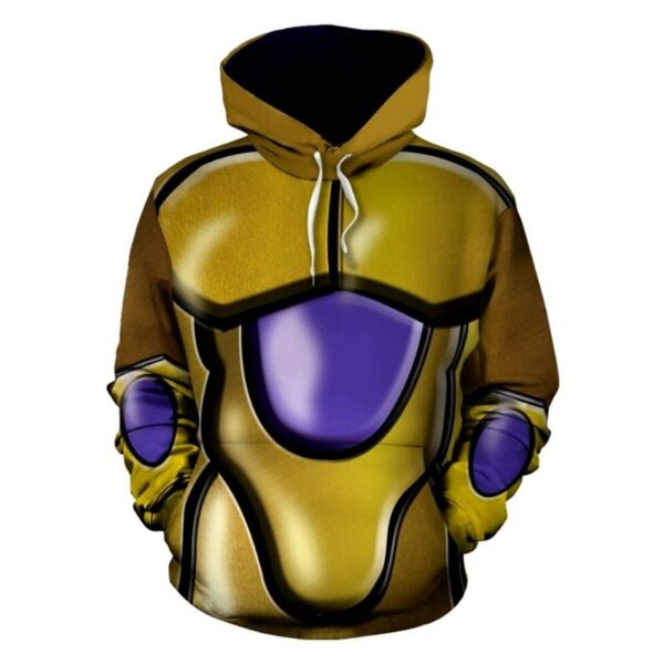 Perfected Golden Frieza Body Armor Hoodie