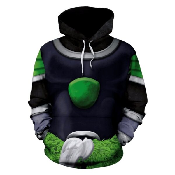 unbreakable broly armor suit cosplay hoodie